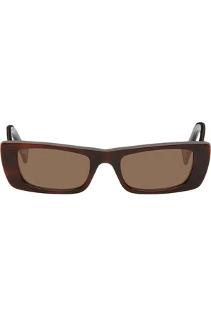 Gucci Tortoiseshell Rectangular Sunglasses