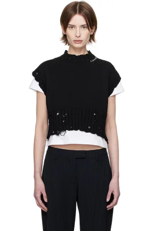 Marni Black Sleeveless Crewneck Sweater