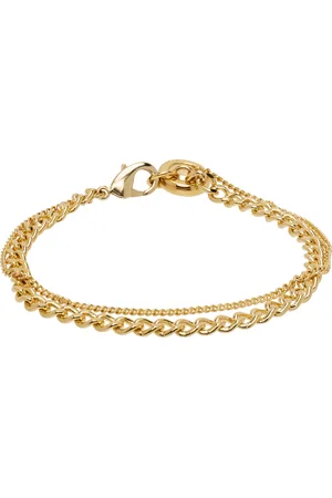 A.P.C. Gold Minimal Bracelet