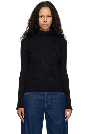 Moncler Black Virgin Wool Hoodie