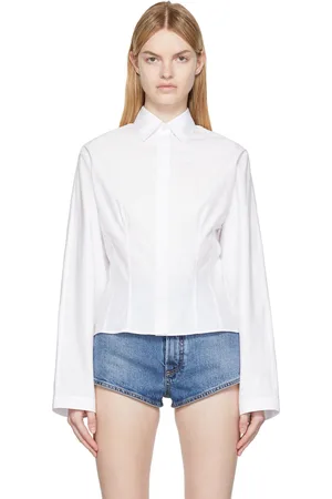 Alaïa White Corset Shirt