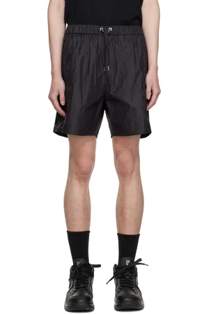 WOOYOUNGMI Black Drawstring Shorts