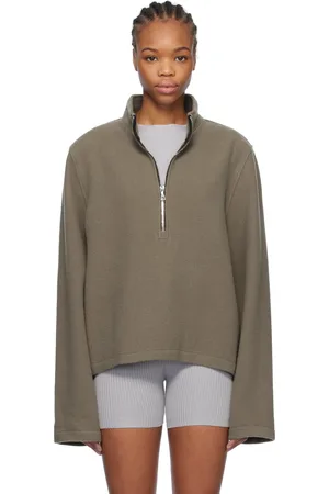 RIER Taupe Fleece Sweater
