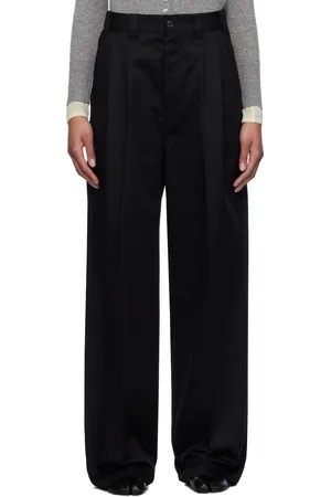 Maison Margiela Black Skater Chino Trousers