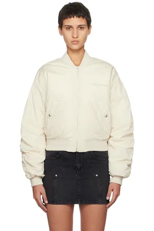 Isabel Marant Beige Bessime Bomber Jacket