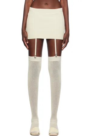 AYA MUSE Off-White Eris Socks