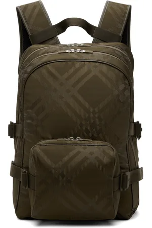 Burberry Brown Check Backpack