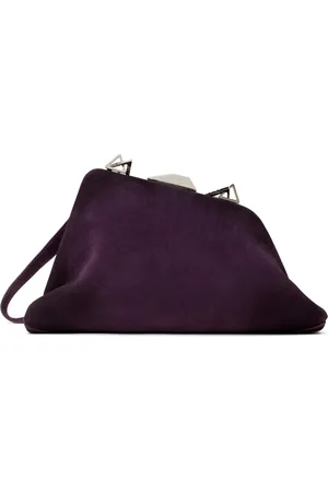 The Attico Purple Day Off Shoulder Bag
