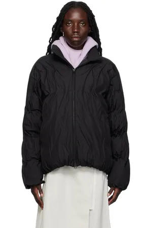 Post Archive Faction PAF SSENSE Exclusive Black 4.0+ Right Down Jacket