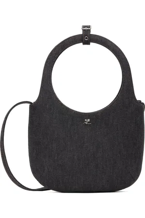 Courrèges Gray Holy Denim Bag