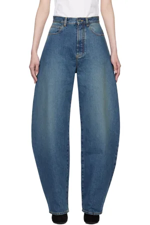 Alaïa Blue Round Jeans