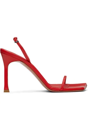 Amina Muaddi Maya Slingback Heeled Sandals