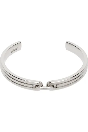 Lanvin Silver Chain Rigid Bracelet