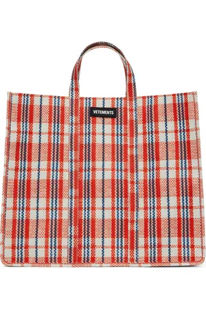 Vetements Red Barbes Shopper Tote