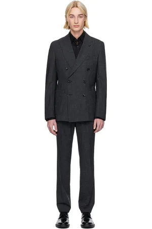 HUGO BOSS Gray Slim-Fit Suit