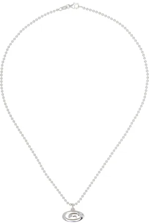 Mondo Mondo Silver Infinity Charm Necklace