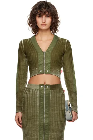 Diesel Khaki M-Asera Cardigan