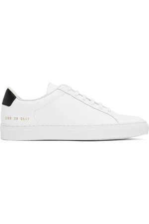 COMMON PROJECTS White Retro Classic Sneakers