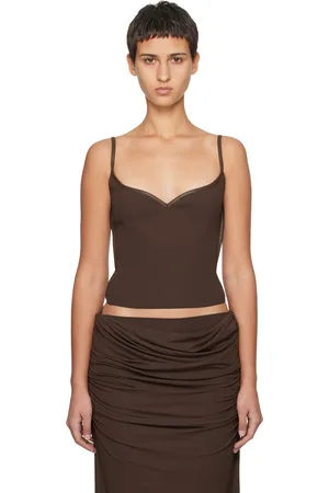 Paris Georgia Brown Heart Camisole