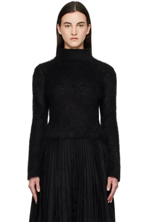 Marni Black Brushed Mohair Sweater