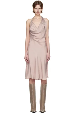 Diesel Taupe D-Estiny Midi Dress