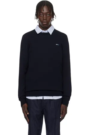 A.P.C. Navy Louis Sweater