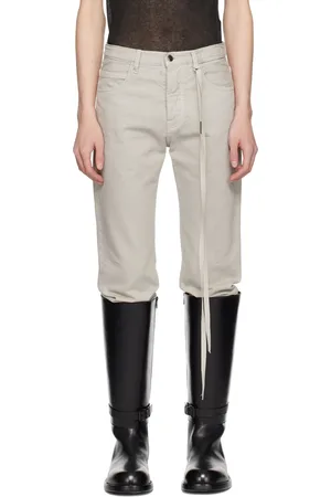ANN DEMEULEMEESTER Beige Govaart Jeans