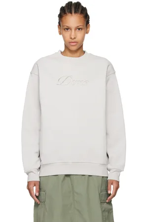 DIME Gray Cursive Sweatshirt