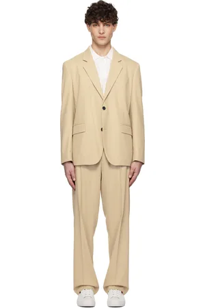 HUGO BOSS Beige Notched Suit