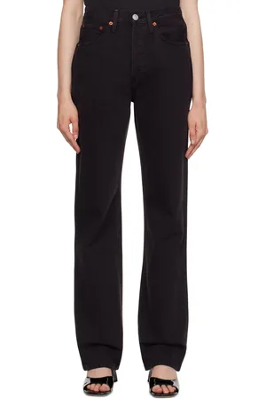 RE/DONE Black Loose Jeans