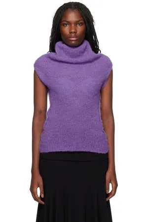 Gimaguas Purple Fuzzy Sweater