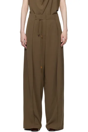 LE 17 SEPTEMBRE Waist String Side Panel Trousers