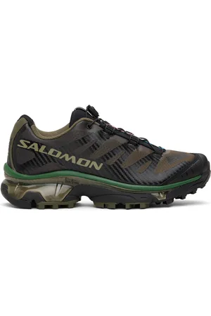 Salomon Khaki & Black XT-4 OG Sneakers