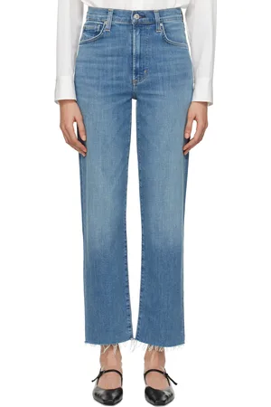 Citizens of Humanity Blue Caia Straight Jeans