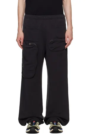 Maison Margiela Black Cargo Sweatpants