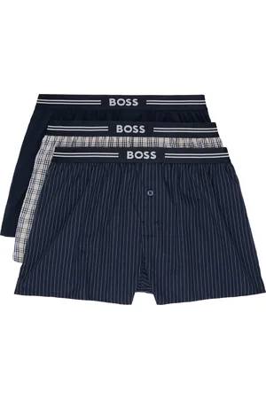 HUGO BOSS Three-Pack Multicolor Cotton Boxers