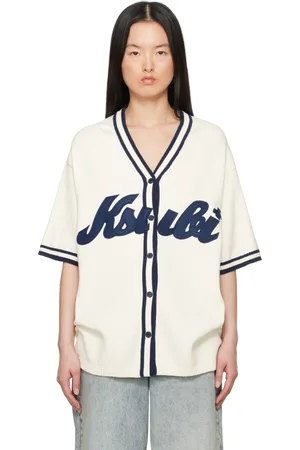 KSUBI Off-White Baseball Knit Shirt