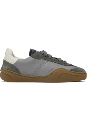Acne Studios Gray Lace-up Sneakers