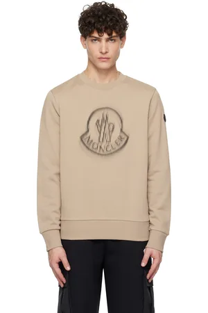 Moncler Beige French Terry Sweatshirt