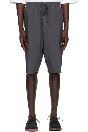 BARENA Gray Barlifo Pavion Shorts