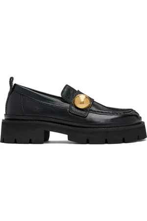 Ami Black Embellished Loafers