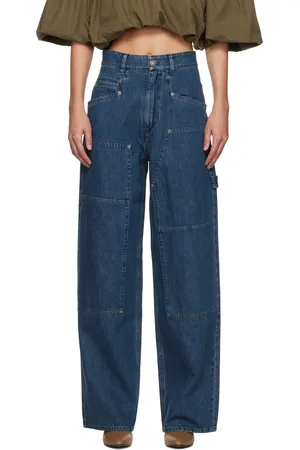 Isabel Marant Blue Ophra Jeans