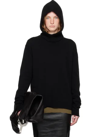 Rick Owens Black Porterville Crewneck Sweater