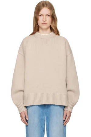 The Row Beige Ophelia Sweater