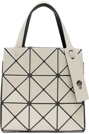 Issey Miyake White Carat Small Bag