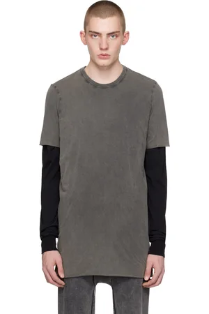 11 BY BORIS BIDJAN SABERI Gray TS1B T-Shirt