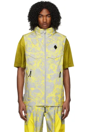 A-cold-wall* Yellow & Gray Grisdale Storm Vest
