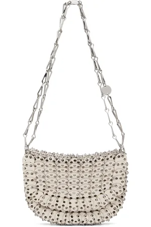 Paco rabanne Off-White 1969 Messenger Leather Bag