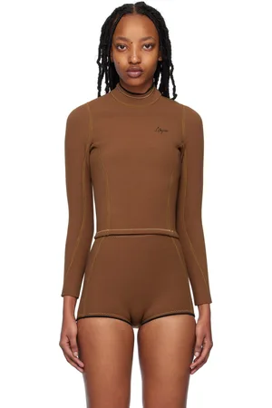 Abysse Brown Pam Swim Top