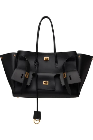 Balenciaga Black Bel Air Medium Carry All Bag